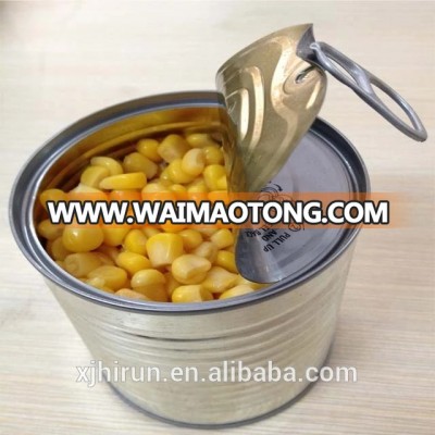 Easy open canned sweet corn with cheap price