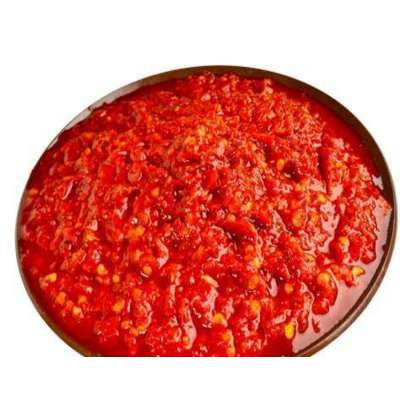 Best selling chinese manufacturing spicy hot pot sauce bottles plastic instant sambal flavouring chilli sauce red pepper paste